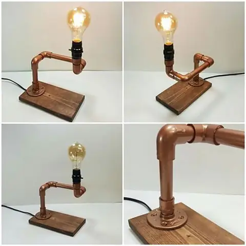 Làm Đèn Ngủ Bằng Ống Nhựa