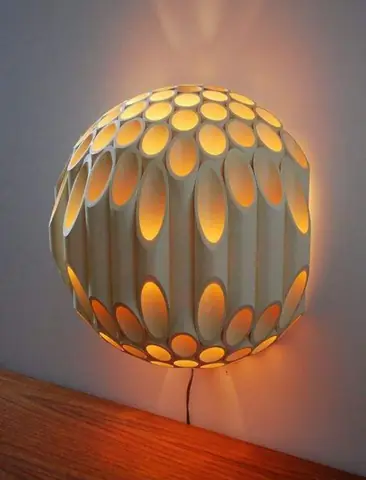 Làm Đèn Ngủ Bằng Ống Nhựa