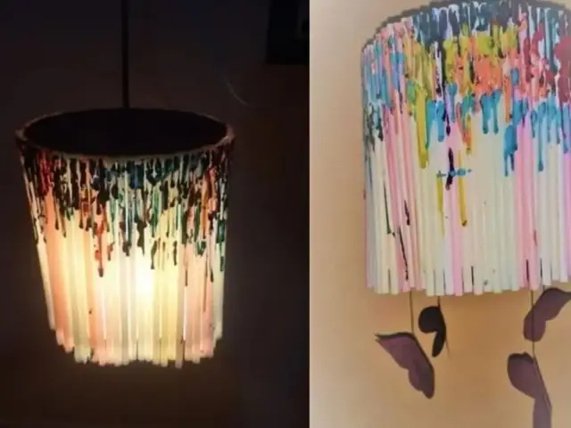 Làm Đèn Ngủ Từ Ống Hút