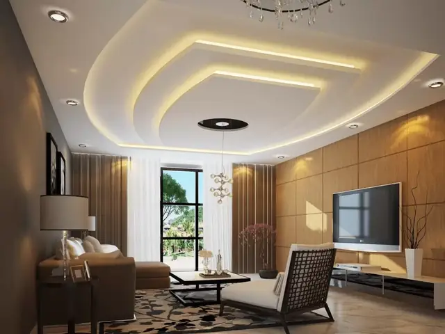 Làm Đèn Trần Thạch Cao