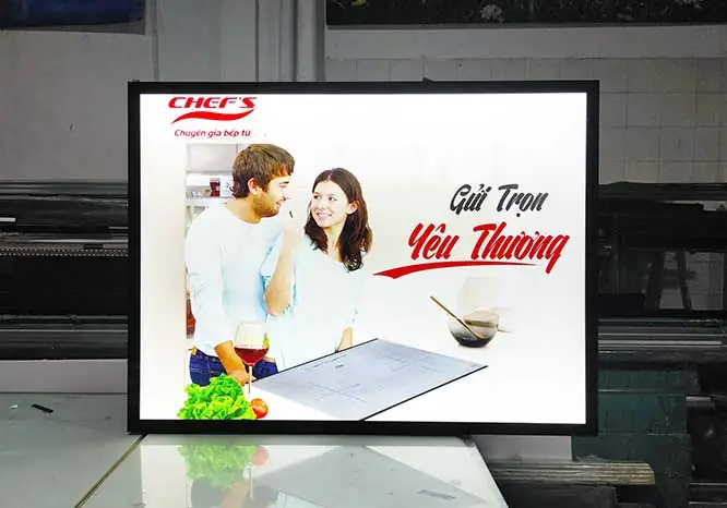 Làm Hộp Đèn Siêu Mỏng