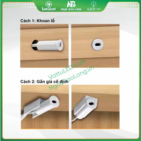 Lắp Cảm Biến Cho Đèn Led