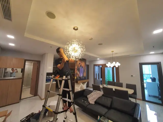 Lắp Đặt Đèn Trang Trí