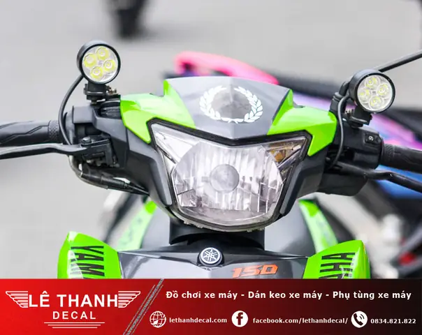 Lắp Đèn Trợ Sáng Cho Wave Rsx