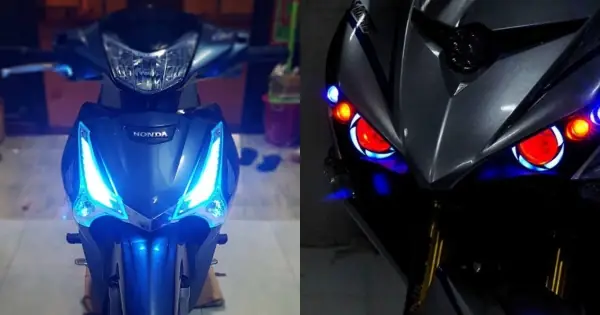 Lắp Thêm Đèn Led Cho Xe Máy