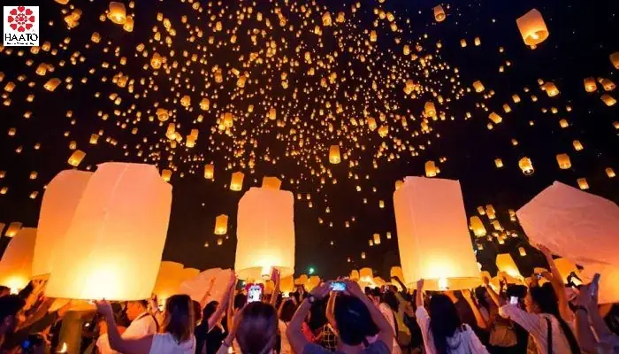 Lễ Hội Thả Đèn Trời Nhật Bản