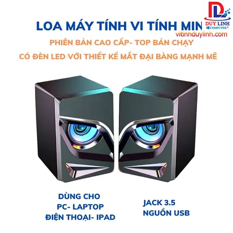 Loa Máy Tính Có Đèn Led
