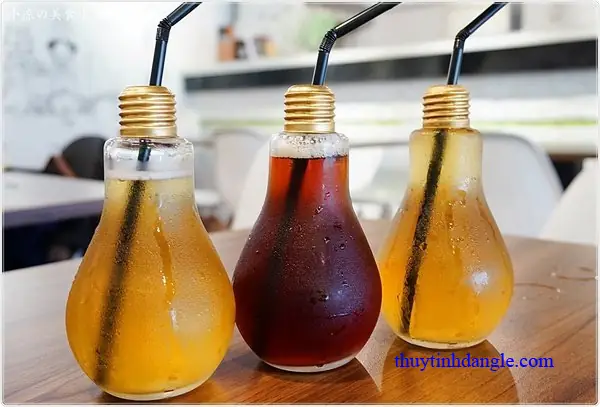 Ly Trà Sữa Bóng Đèn