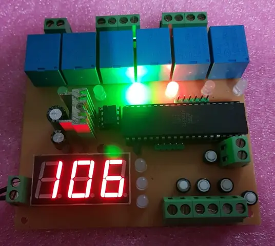 Mạch Đèn Giao Thông Dùng Timer