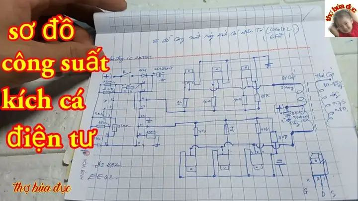 Mạch Đèn Led Tích Điện