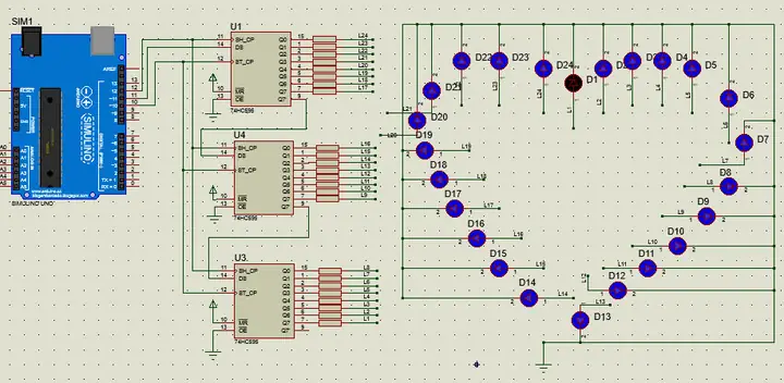 Mạch Đèn Led Trái Tim