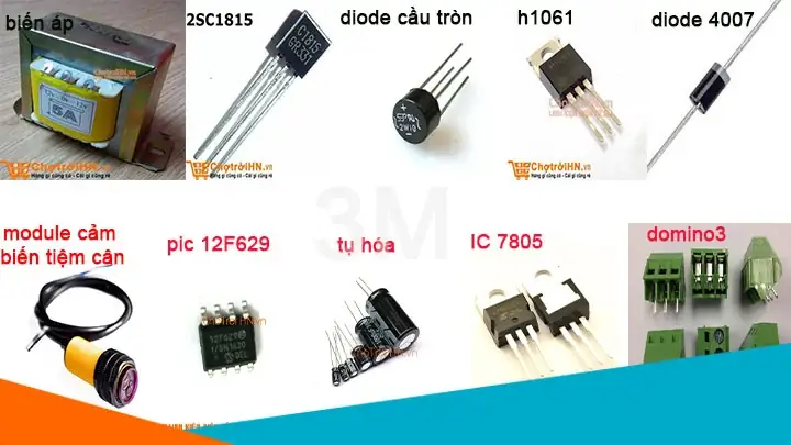 Mạch Đèn Nhà Vệ Sinh