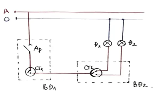 Mạch Đèn Sáng Tắt Luân Phiên