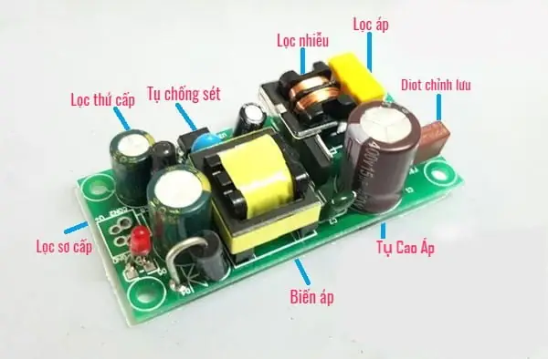 Mạch Nguồn Đèn Led 1m2