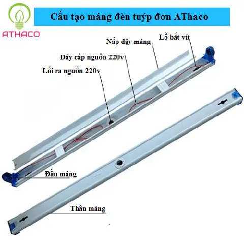 Máng Đèn Led 1m2 Giá Bao Nhiêu