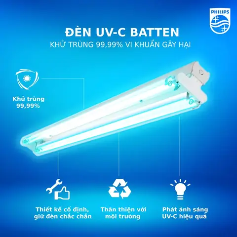 Máng Đèn Uv Diệt Khuẩn