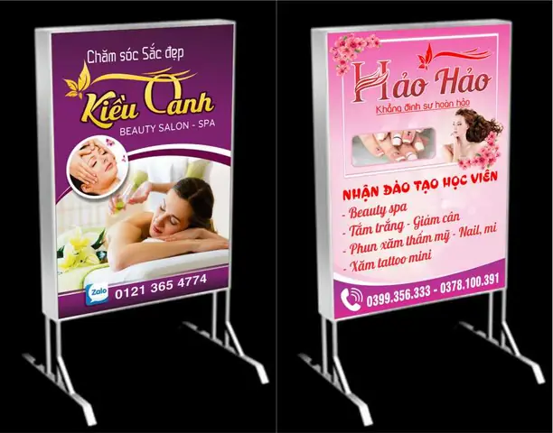 Mẫu Biển Hộp Đèn Đẹp