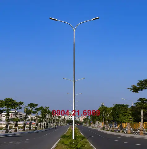 Mẫu Cột Đèn Cao Áp