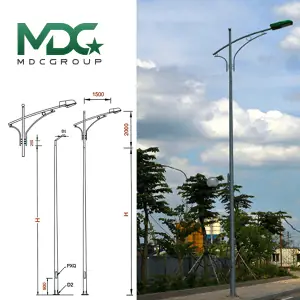 Mẫu Cột Đèn Chiếu Sáng