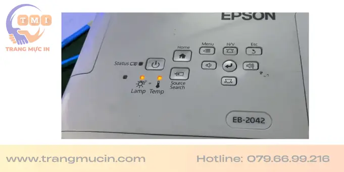 Máy Chiếu Sony Báo Đèn Lamp Cover