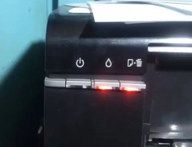 Máy Epson 1390 Báo 2 Đèn Đỏ