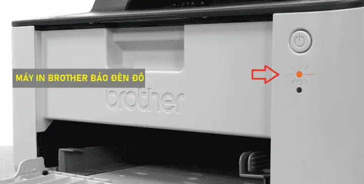 Máy In Brother 1201 Báo Đèn Đỏ