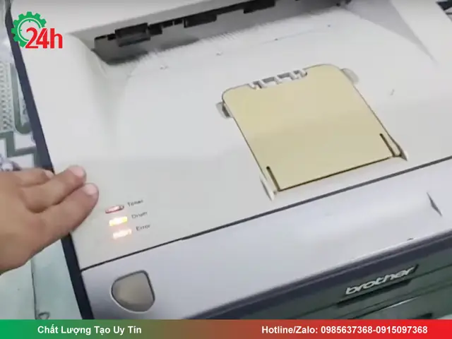 Máy In Brother 2140 Báo Lỗi 3 Đèn