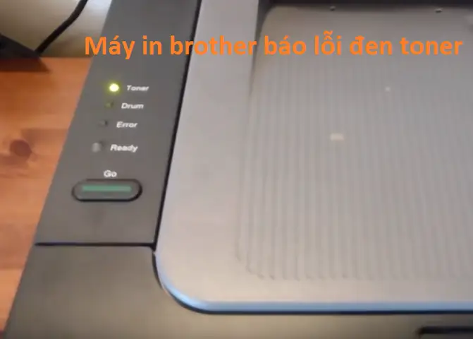 Máy In Brother Báo Đèn Toner