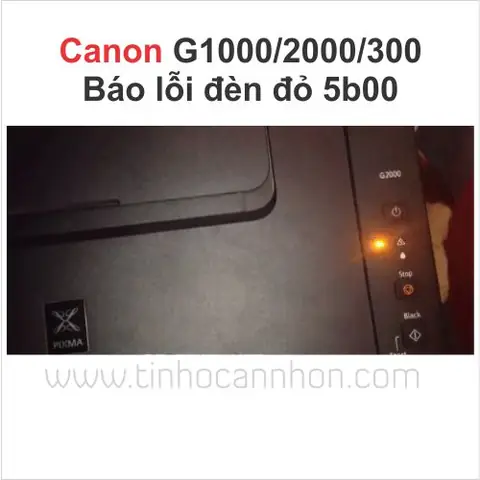 Máy In Canon G1000 Nháy 2 Đèn