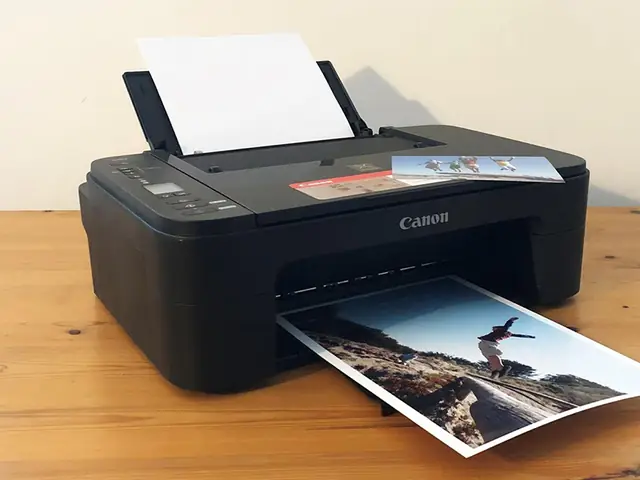 Máy In Canon Nháy Đèn Vàng 5 Lần