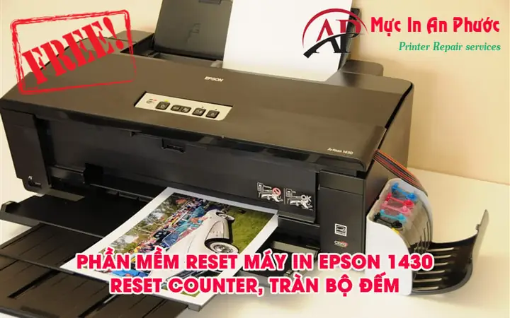 Máy In Epson 1430 Nháy 2 Đèn Liên Tục