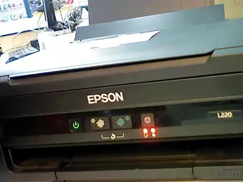 Máy In Epson L310 Nháy 2 Đèn Liên Tục