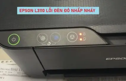 Máy In Epson Nháy 2 Đèn Liên Tục