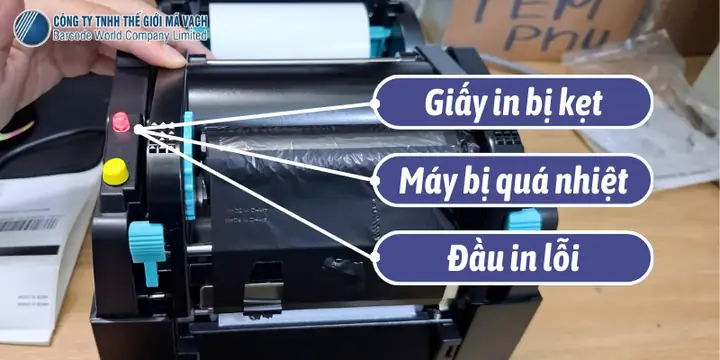 Máy In Nhiệt Báo Đèn Đỏ