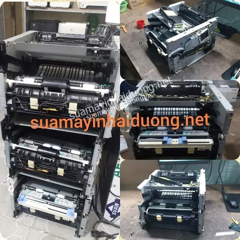 Máy In Ricoh Sp210 Báo Đèn Đỏ