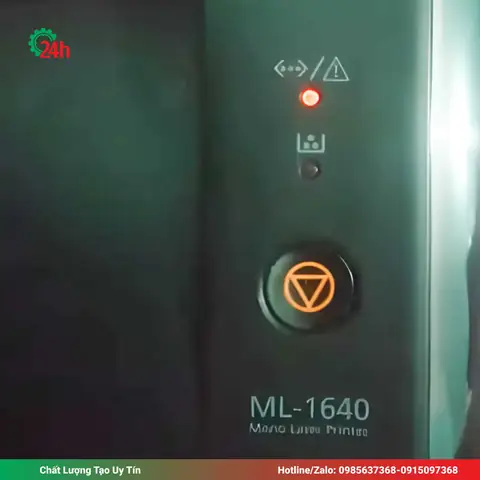 Máy In Samsung Ml 1640 Báo Đèn Đỏ