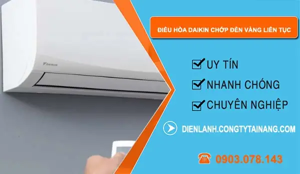 Máy Lạnh Daikin Chớp Đèn