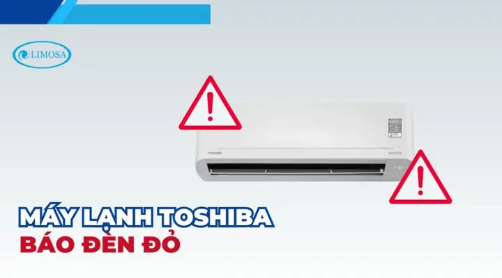 Máy Lạnh Toshiba Báo Đèn Đỏ