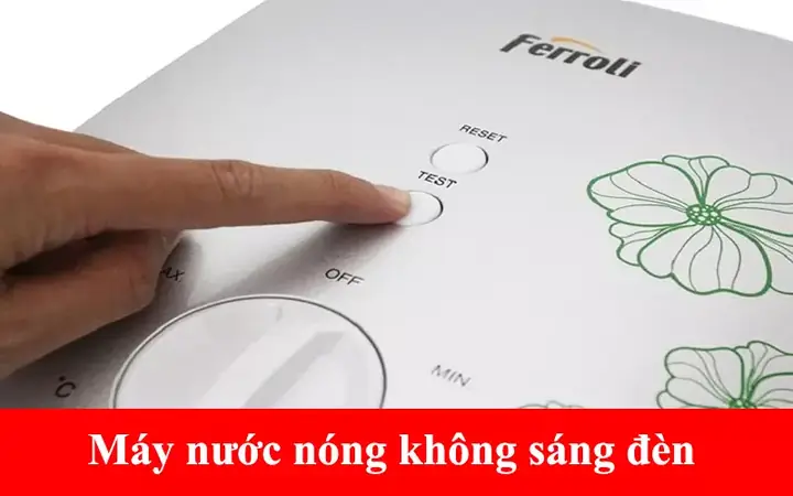 Máy Nước Nóng Không Sáng Đèn