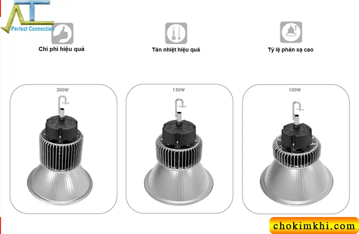 Móc Treo Đèn Nhà Xưởng