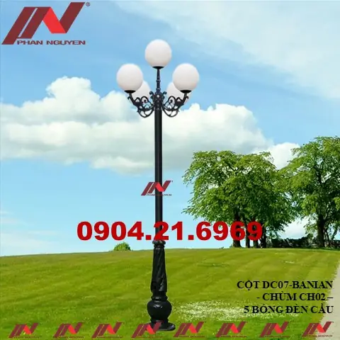 Một Chùm Bóng Đèn Trang Trí Gồm 5 Bóng Đèn