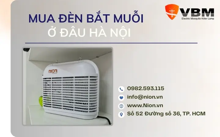 Mua Đèn Bắt Muỗi Ở Đâu Tphcm