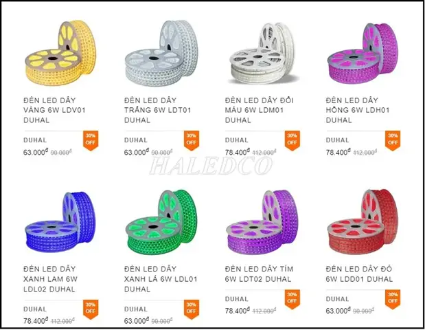 Mua Đèn Led Dây Ở Tphcm
