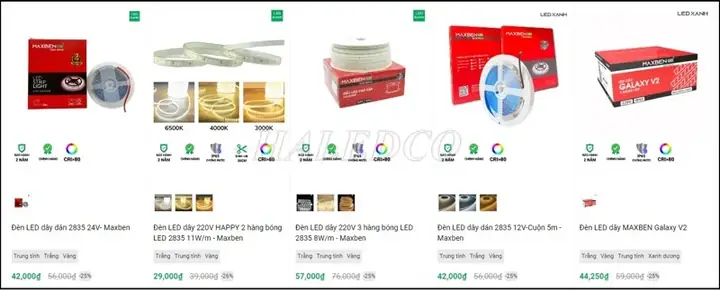 Mua Đèn Led Dây Ở Tphcm