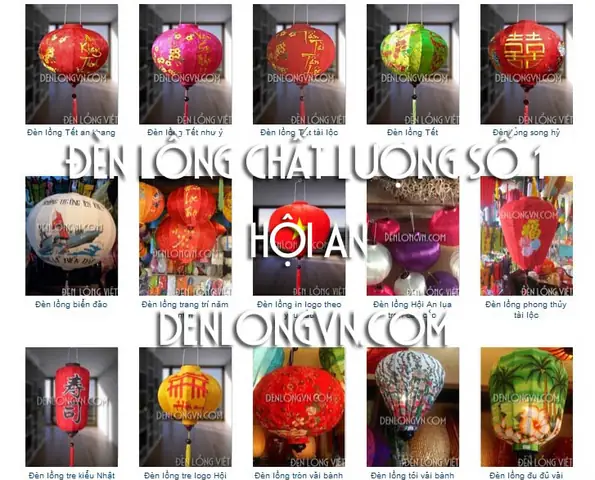 Mua Đèn Lông Hội An Ở Hà Nội