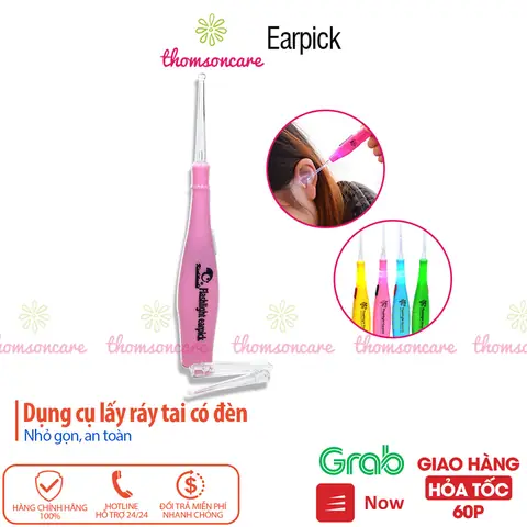 Nhíp Gắp Ráy Tai Có Đèn