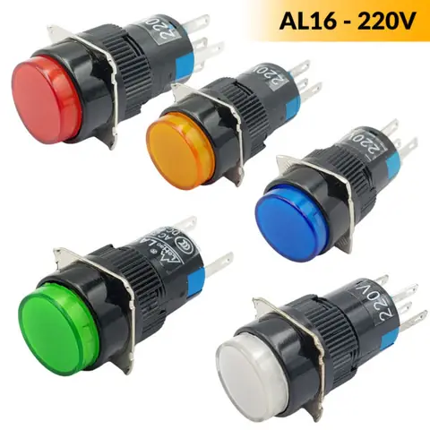 Nút Nhấn Có Đèn 220v