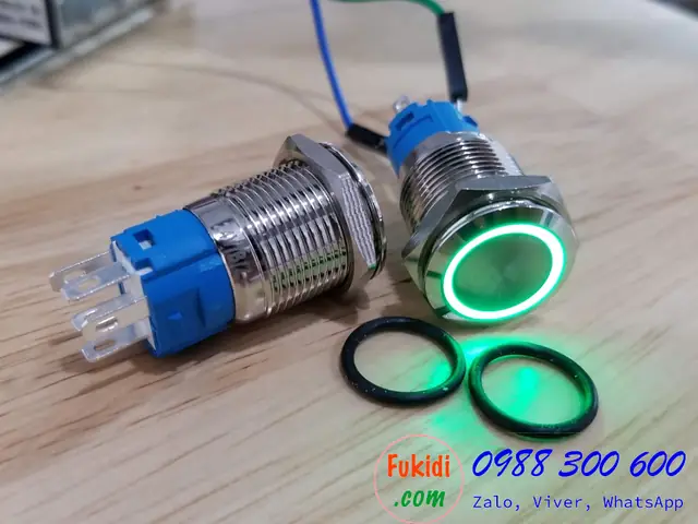 Nút Nhấn Có Đèn Led