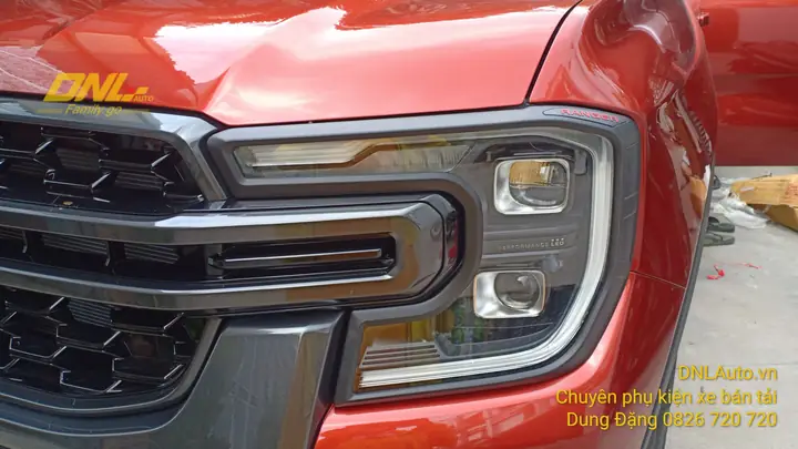 Ốp Viền Đèn Ford Ranger