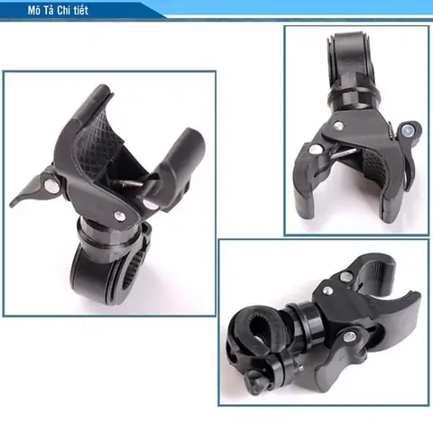Pat Gắn Đèn Pin Xe Đạp